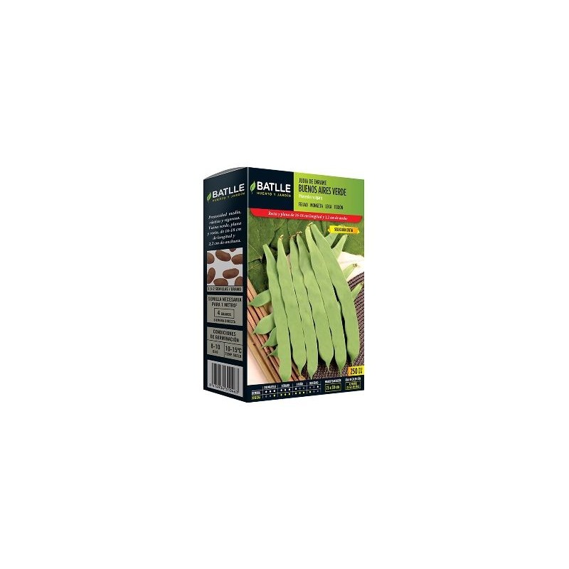 SEMILLAS JUDIA BUENOS AIRES VERDE 250GR